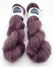 Suri Alpaca Silk: Dark Aubergine